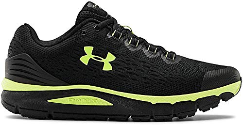 Under Armour Men's Charged Intake 4 Running Shoe, Black (002)/X-Ray, 8.5 M US