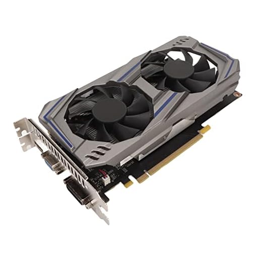 VBESTLIFE Placa gráfica GTX550Ti, 8GB 128BIT GDDR5 Desktop PC Computer Discrete Gaming Graphics Card, PCI Express2.0, ventilador de resfriamento duplo