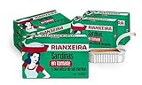 Las Sardinas Rianxeira son todo un homenaje a nuestro pescado azul y a todo el que desea un plato de excelente calidad, rico en Calcio y Omega 3.