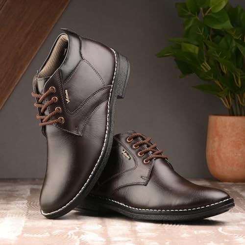 Image of Vellinto SKULLCRUSH Casual Synthetic Boots For Men