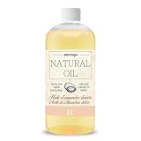PLANTAWA Aceite Almendras Dulces 1l, Múltiples Usos, Hidrata Cuerpo, Piel, Uñas, Cabello,Aporta Vitamina E, Sostenible, Marrón