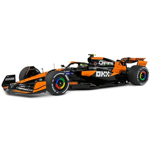 Bburago 1/43 McLaren F1 MCL38 Miami Grand Prix #4 Lando Norris miniatura 2