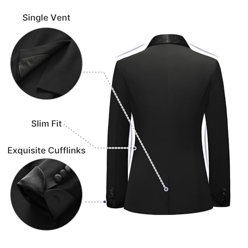 Women's Pants Suit 2 Piece Set Smil Fit Jacket Shawl Sollar Blazer Dress for Women4