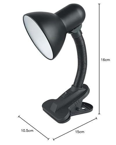 Luminária de Mesa, Preto, 37 cm, Bivolt, 40 W, Taschibra