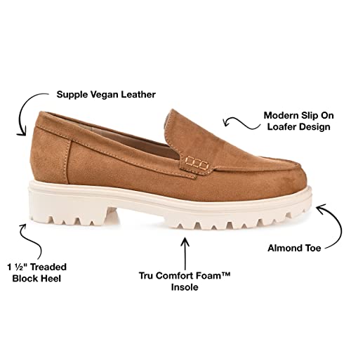 Image of Journee Women's Comfort System Erika Medium and Wide Width Loafer
