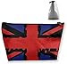 Produktbild Watercolor British Flag Make Up Bag Toiletry Bag Travel Cosmetic Bags Pouch