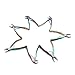 PRECISE CANADA: PEDO SET OF 7 GERMAN GRADE STAINLESS STEEL DENTAL EXTRACTING EXTRACTION FORCEPS DENTAL INSTRUMENTS RAINBOW