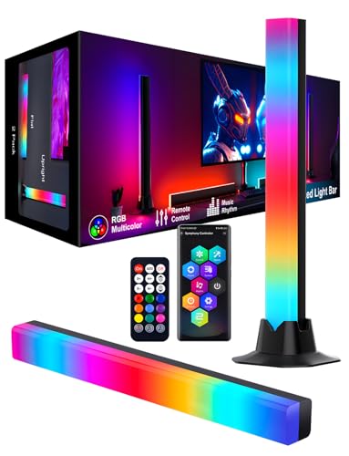 Eastfine RGB Light Bar, LED Light Bar, APP Control USB Powered, Color Changing TV Backlight Music Sync Ambient Lighting for Room PC Monitor Gaming Party Desk