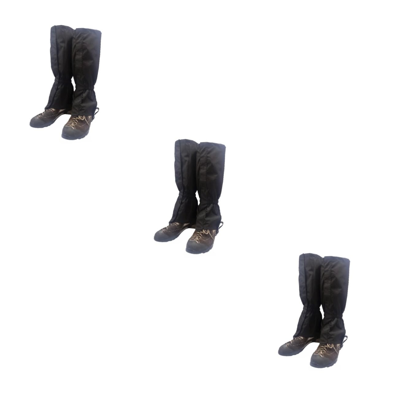 Sosoport 3 Paires De Guêtres De Neige À pour Bottes pour Sports De Plein Air Randonnée Et Ski