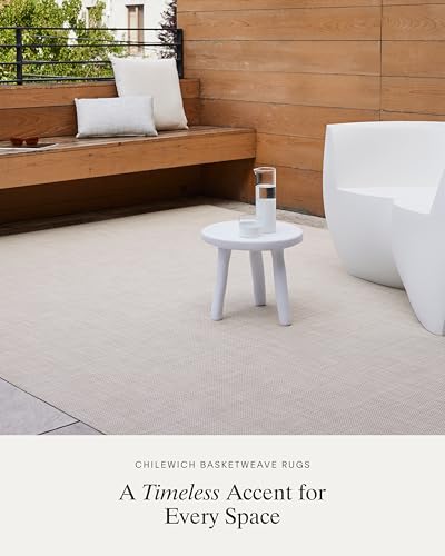 Chilewich Basketweave Rug Natural 2'x6' Rectangular miniatura 3