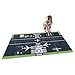 Baby Play Mat for Kids, Microfiber Flannel Fleece & Foam Mat with Non Slip Back and Airport Scene for Toddlers, Boys and Girls by Hey! Play!