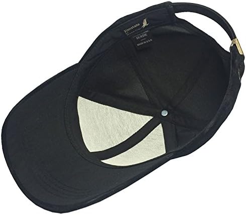 Miniatura 3 de Gorras de béisbol unisex de piel de ante auténtica, fabricadas en Estados Unidos