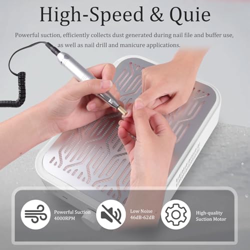 Recolector de Polvo para Uñas BQAN Recargable miniatura 2
