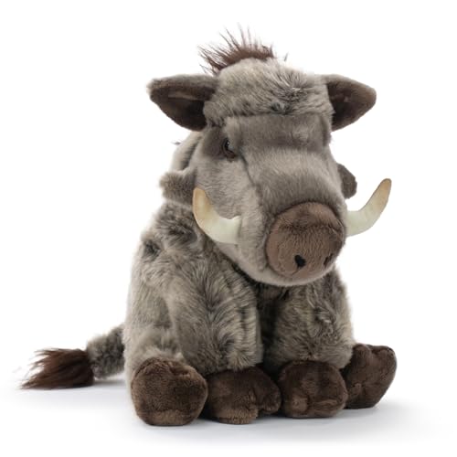 Peluche de jabalí BARRADO de animales salvajes premium de 30 cm 2