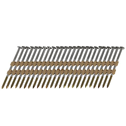 Metabo HPT Framing Nails | 2-3/8-Inch x .113 | Full Round Head | 21 Degree | Bright Basic | Ring Shank | 1,000 Count | 20103SHPT by Metabo HPT - Used condition - US$19.95