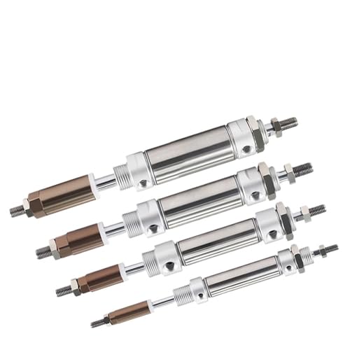 Mini vérin pneumatique MAJ anticorrosion alésage 40mm réglable - 2