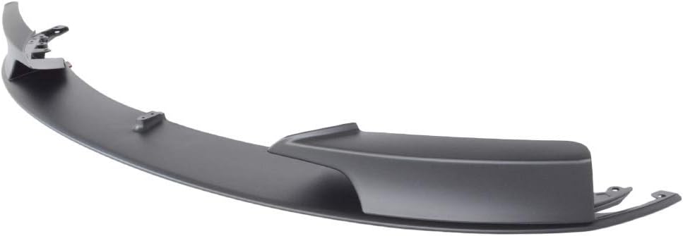 Front Bumper Lip Compatible With 2012-2018 BMW F30 3-SERIES, M Style PP Black Front Lip Spoiler Splitter by IKON MOTORSPORTS, 2013 2014 2015