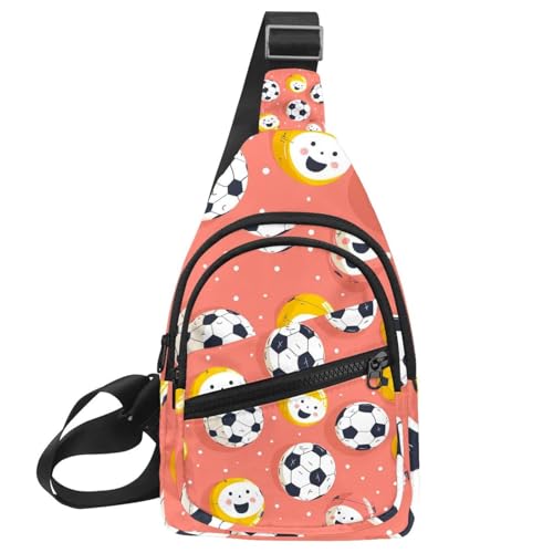 Sac à dos à bandoulière de football pour homme et femme outdoor multicolore