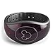 Design Skinz Falling Micro Hearts Over Burgundy Planks of Wood Premium Vinyl Decal Wrap Cover for The Disney MagicBand 1 (Fits MagicBand 1 for Disney Parks)
