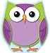 Carson Dellosa Education Acid Free Lignin Free Paper Colorful Owl Notepad, 5.75-inch x 6.25-inch, 50 Sheets