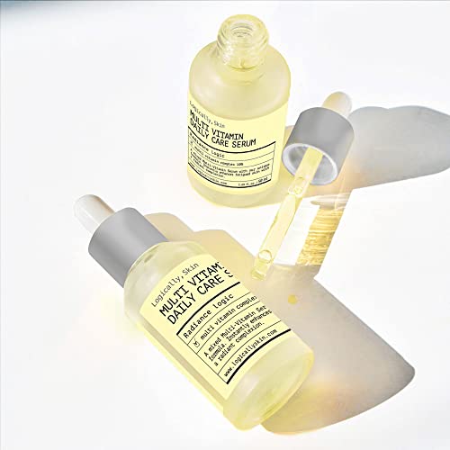 Logically Skin Multi Vita Daily Care Serum 50Ml Facial Serum,Korean Skincare,Resurface Serum, Hyaluronic Serum,Vita Serum #TOP1