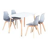 Dimensiones – Mesa:Altura: 75 cm, anchura: 80 cm, longitud: 120 cm.