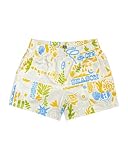 Baseball Lifestyle 101 Cactus Curve Mesh Shorts for Boys – 5 in Inseam, Side Pockets, Elastic Drawcord – Size YM White