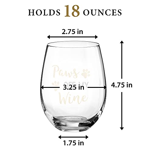 Lillian Rose 2 Dog Lover Wine Glasses With Funny Sayings #TOP1