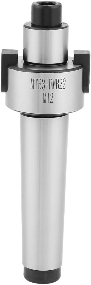 MT3 FMB22 Holder Extension 400R 50 22 Face End Mill cutting machine with 10pcs APMT1604 CNC Carbide Inserts for Heavy CNC Milling and Steel Cutting, Hardness and Impact