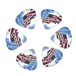 Médiators Guitare 12-Pack Usa Drapeau Américain Médiators Guitare Électrique Guitare Acoustique Diverses Guitares - Les Beatles, Paul McCartney, John Lennon, RIngo Starr, George Harrison