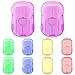 Takingup Paper Soap 10 Boxes Disposable Scented Soap Sheets Portable Mini Sheets for Hand Washing Travel Camping Hiking - Flakes