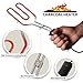 650W Electric Charcoal Starter - Fire Lighter for BBQ Grill Fireplace Smoker Campfires Coal Quick Ignite Briquettes, Durable Stainless Steel 304 Heat Element Coils with 25 Inch Power Cord