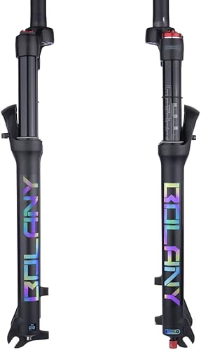 Miniatura 8 de BOLANY 2627.529 Bicicleta de montaña Suspensión neumática Horquilla Amortiguador de rebote Ajuste de rebote 1 18 tubo recto QR de 0.354in de viaje