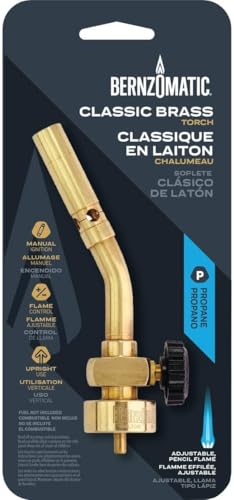 Image of BernzOmatic Basic Use UL2317 Brass Pencil Flame Propane Torch Head (2 Pack UL2317 Torch)