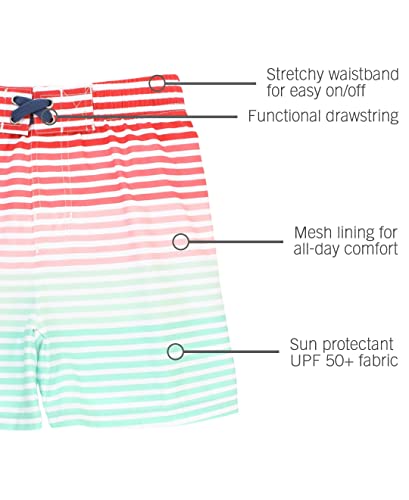 Ruggedbutts® Boys Little Love Stripe Swim Trunks - 10 #TOP3