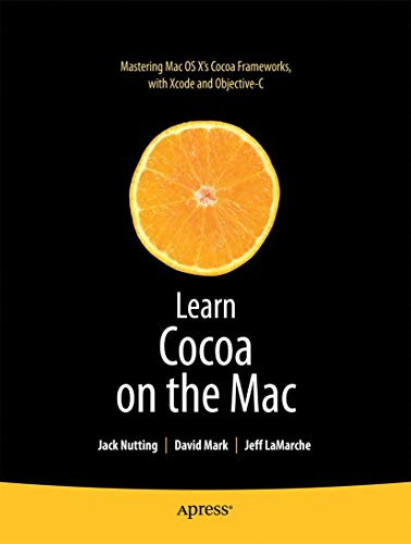 Learn Cocoa on the Mac (Books for Professionals... 1430218592 Book Cover
