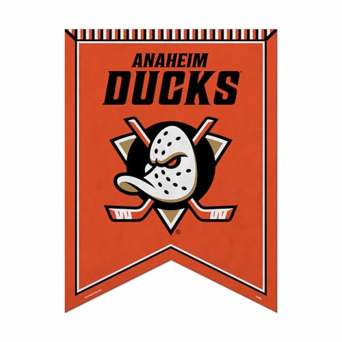 Fanion Anaheim Ducks NHL en feutre, le cadeau idéal pour tout fan de hockey sur glace