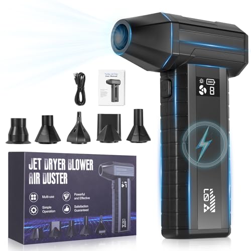 Souffleur de poussière sans fil 110000 RPM 180W avec trois vitesses