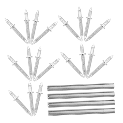 200 piezas Clavos de Zócalo sin Costuras de Doble Cabeza, Tornillos Metálicos Invisibles para Colgar en Pared, Herramienta de Ajuste de Remaches de Doble Punta para Decoración del Hogar Compatible con Superficies miniatura 7