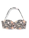  Seafolly Inka Gypsy Bustier Bandeau Parte de Arriba de Bikini, Negro (Black Black), 44 (Talla del Fabricante: 16) para Mujer