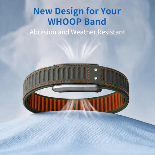 BBAMEN Sport Navigator Bands Compatible with WHOOP 5.0/MG,One,Peak,Life Women Men, Breathable & Comfortable, Adjustable Wristbands Straps- Not Compatible with Gen 4 by BBAMEN - Used condition - Image 3