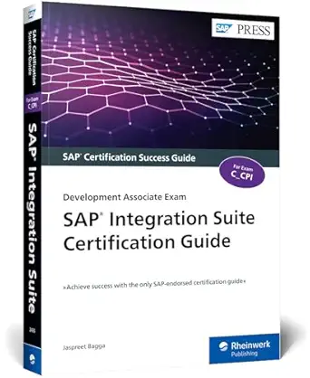 SAP Integration Suite Certification Guide: Development Associate Exam book cover