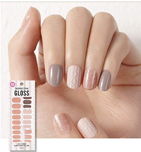 Dashing Diva Gel Nail Strips, Magic Press],press on tips (Asian Type) (Autumn Tint)