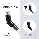 TREKKOUT Hydration Bladder | 2L Water Bladder with BPA-Free Food-Grade TPU Hydration Reservoir | Leak-Proof Design, No Plastic Odor | Ideal for Hiking, Running, Cycling & Camping - Image 3
