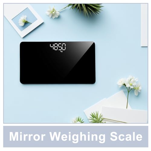 Balance de voyage précision 50 g rechargeable portable en verre trempé miroir - 3