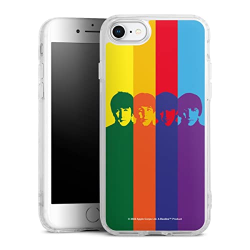 DeinDesign Coque magnétique Coque avec MagSafe Compatible avec Apple iPhone 7 Arc-en-Ciel The Beatles Bande - Les Beatles, Paul McCartney, John Lennon, RIngo Starr, George Harrison DeinDesign Coque magnétique Coque avec MagSafe Compatible avec Apple iPhone 7 Arc-en-Ciel The Beatles Bande
