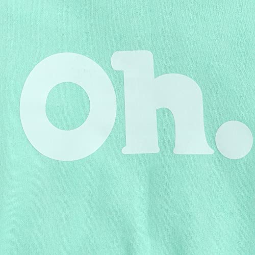 Image of Hopscotch Boys and Girls Cotton Text Print Sweatshirt and Jogger Set in Green Color