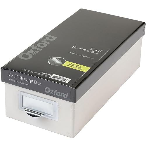 Oxford 406350 Oxford Index Card Storage Box thumb #3