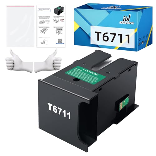 IN INTACTECH T6711 T671100 Ink Maintenance Box for ET-16500 WF3520 WF3620 WF3640 WF7715 7725 WF7510 WF7610 WF7620 WF7710 WF7720 Printer