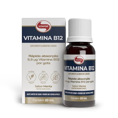 Vitafor - Vitamina B12-20ml - Menta